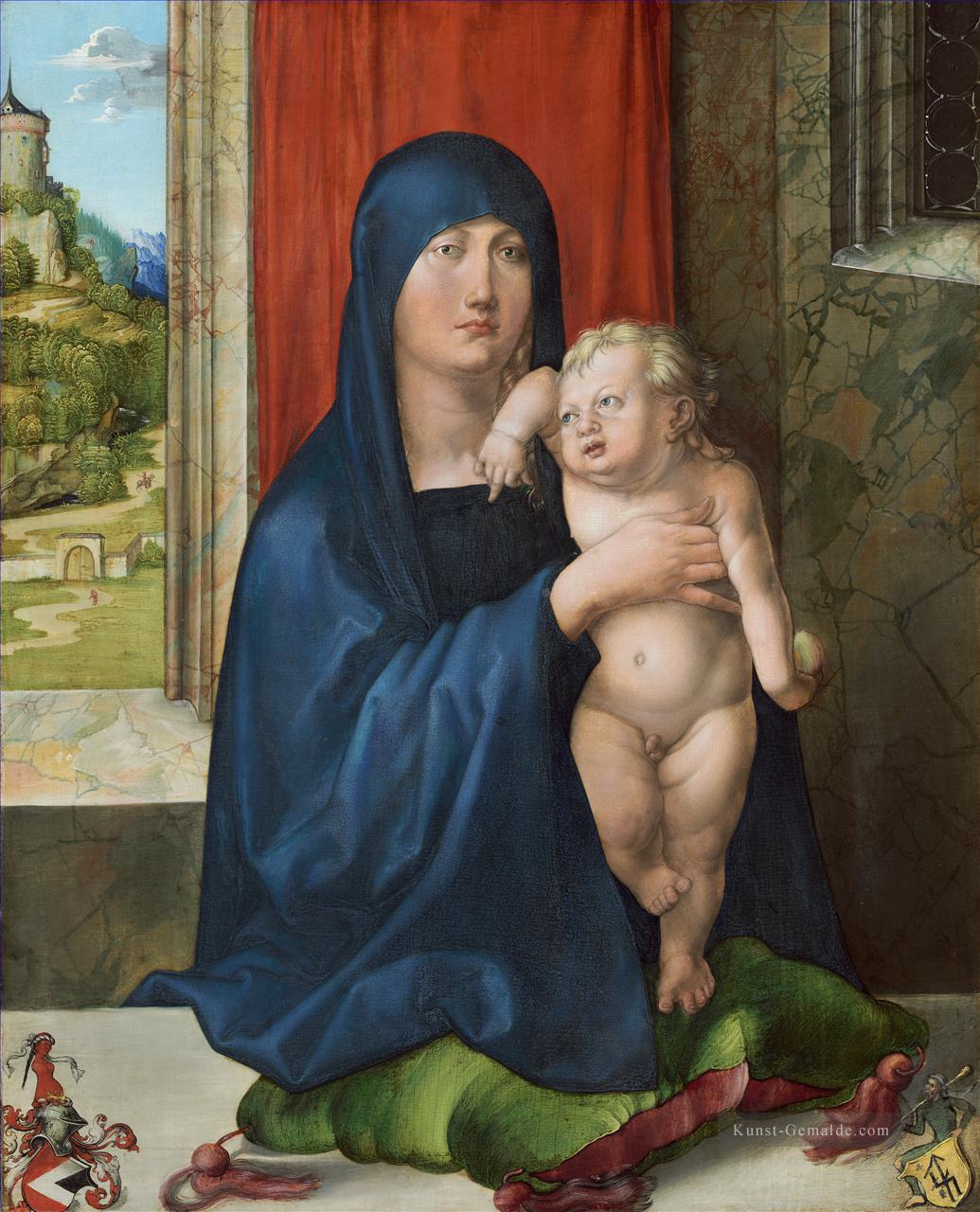 Madonna und Kind Haller Madonna Albrecht Dürer Ölgemälde